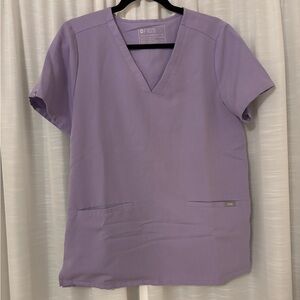 FIGS Women's Lavender Dew Casma Top